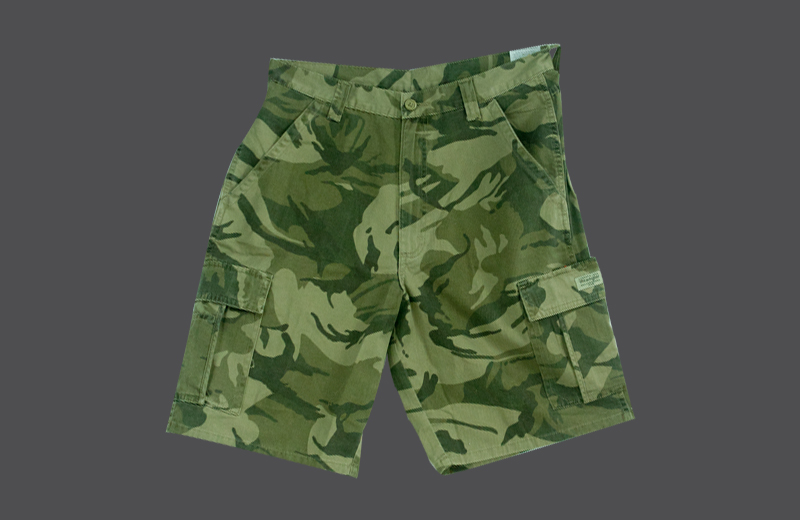 100% COTTON TWILL CAMO